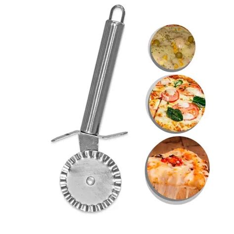 Cortador De Pastel Inox Carretilha De Massa Cook Shopee Brasil