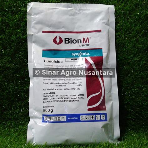 Jual Bion M Wp Gram Bion M Fungisida Campuran Dari Zat Tanaman