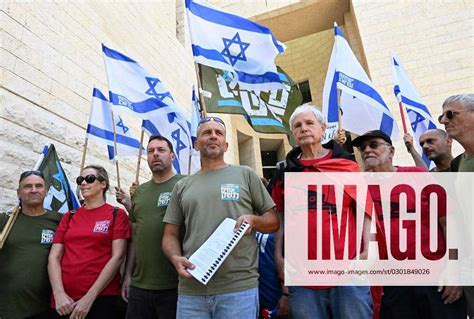 Members Of The Brothers In Arms Idf Reservist Protest Movement