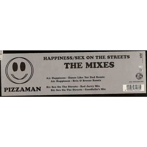 Pizzaman Happiness Sex On The Streets The Mixes Vinyl 12