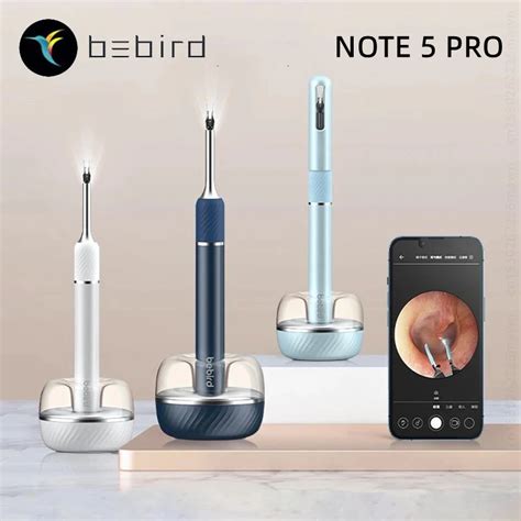 Bebird Limpador De Ouvido Visual Inteligente Wax Sticks Pin A Endosc