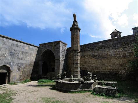 Gavazan Column At Tatev Monastery Tatev Armenia Atlas Obscura