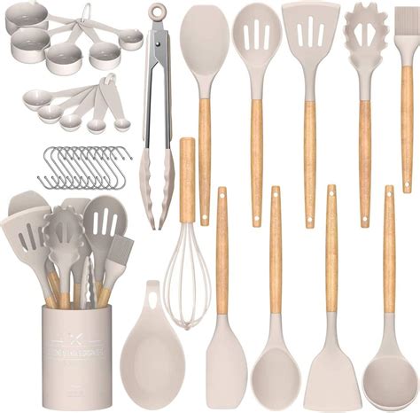 Amazon Umite Chef Kitchen Cooking Utensils Set Pcs Non Stick