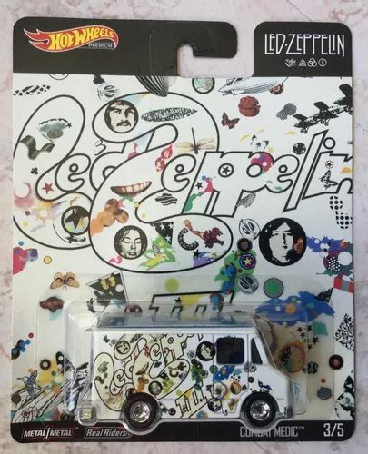 Hot Wheels Pop Culture Led Zeppelin Combat Medic Envío gratis