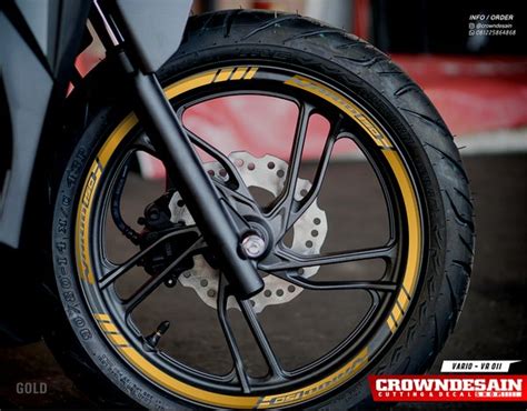 Jual Crownsticker Sticker List Velg Vario Sticker Velg Honda