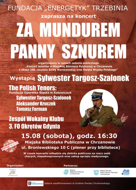 Koncert Za Mundurem Panny Sznurem Miejska Biblioteka Publiczna W