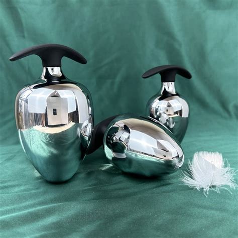 Luxury Butt Plug Huge Metal Anal Plugs Stainless Steel Anal Stretcher
