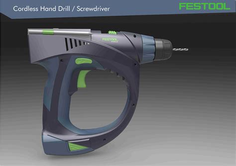 Festool Cordless hand drill on Behance