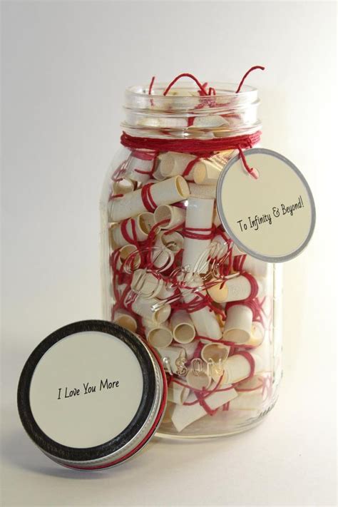 Message Filled Mason Jar Love Wish Jar Mason Jars Love Wishes How