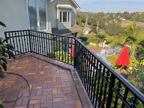 Decorative Iron Patio Railing American Fence Concepts