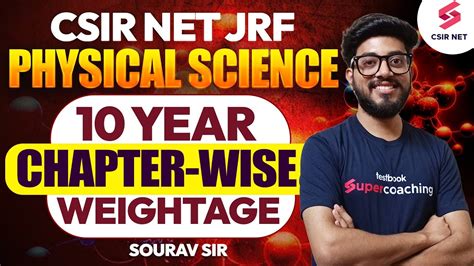 Years Chapter Wise Weightage Analysis Csir Net Jrf Physical