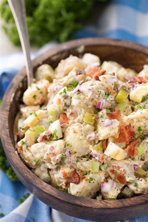 Ultimate Potato Salad Recipe Great For Bbqs The Chunky Chef