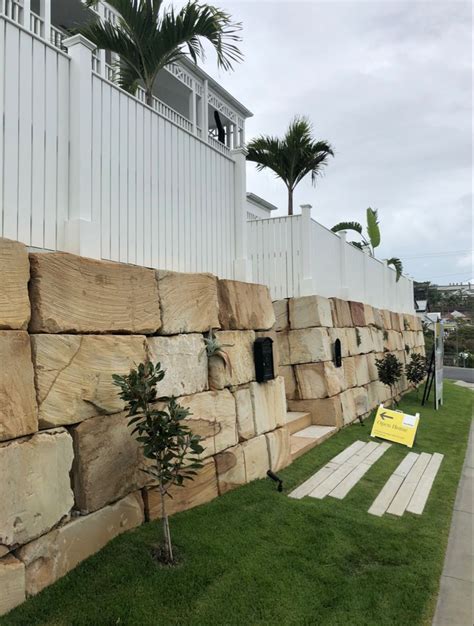 Sandstone Log Retaining Walls Artofit