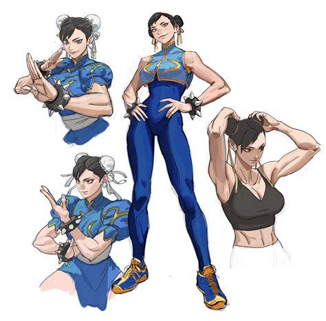 Chun Li Street Fighter And 2 More Drawn By Joongchelkim Danbooru