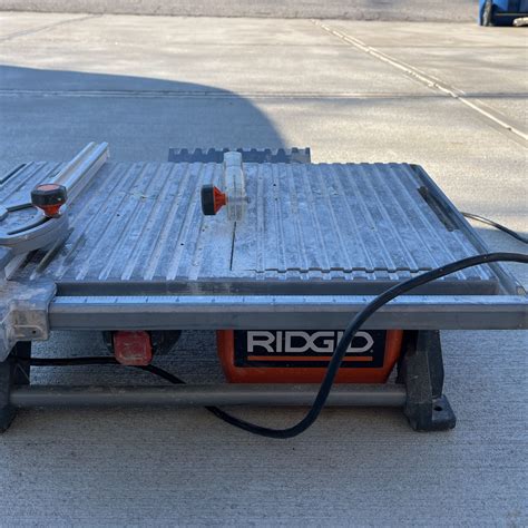 Ridgid Blade Corded Table Top Wet Tile Saw For Sale In O Fallon MO