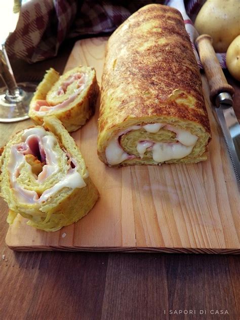 Il Rotolo Di Patate Con Prosciutto E Formaggio Ultra Filante Richiede