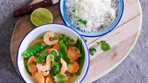 Groene curry met garnalen recept Allerhande Albert Heijn België