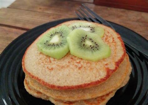 Hot cakes de plátano y avena Receta de Kim Rojas López Cookpad
