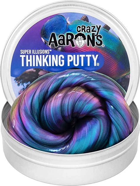 Crazy Aaron S Super Scarab Illusion Thinking Putty 4 Color Shift For Creative Thinking