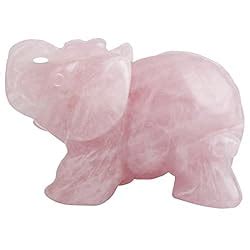 Amazon Mookaitedecor Rose Quartz Elephant Crystal Sculpture Statue