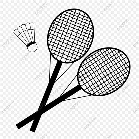 Cartoon Hand Drawn Sports Equipment Badminton Racket Illustration Rat