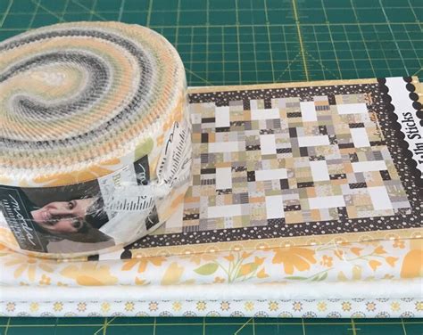 Buttercup And Slate Quilt Kit By Corey Yoder Cloud White X Jelly