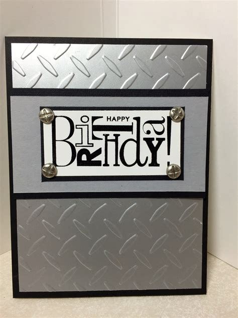 Stampin Up Masculine Birthday Card Ideas