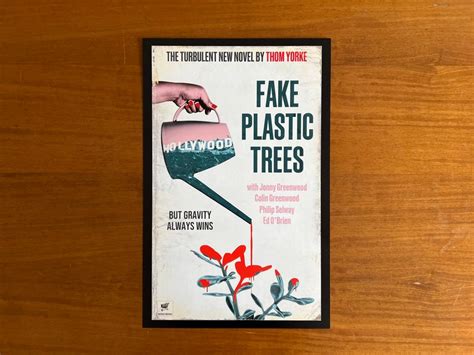 Fake Plastic Trees Radiohead Trade Paperback Poster Etsy