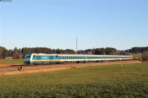 Mit Dem Alx M Nchen Hbf Hergatz Bei Riedhirsch