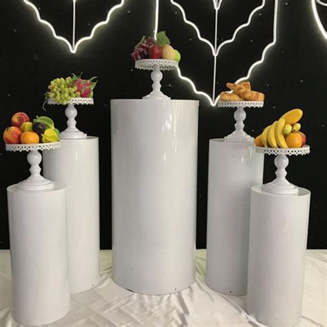 Wedding Party Round Plinths Flower Stand Dessert Caketable Cake Stand