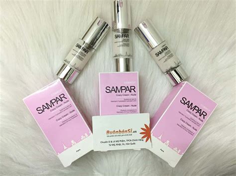 Kem Chống Nắng Màu Nhạt Sampar Crazy Cream Nude