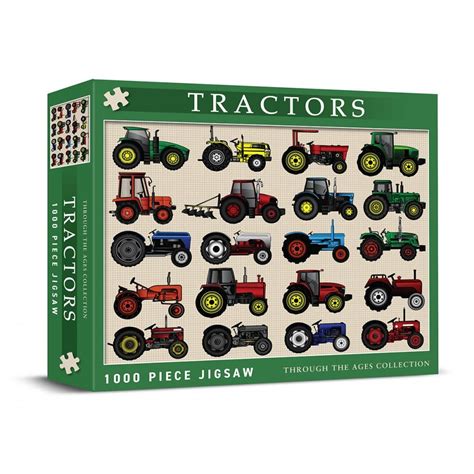 Coach House Partners Tractors 1000 Piece Jigsaw Puzzle