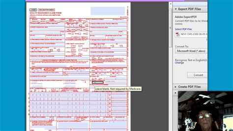 Free Cms 1500 Claim Form Template