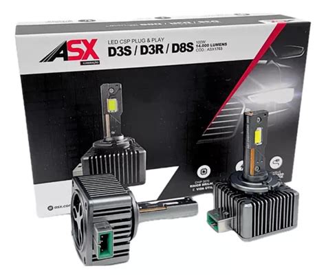 Kit Ultra Led Xênon Original D3s D3r D8s Plug Play Asx 100w