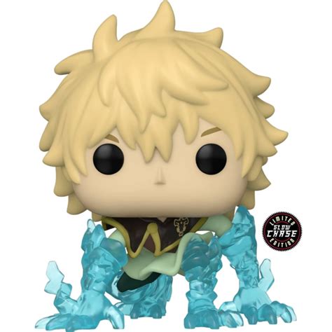 Funko Pop Animation Black Clover Luck Voltia Glow In The Dark Limited