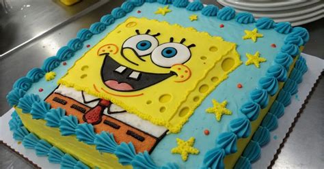 Make A Spongebob Cake Thats Perfect For Kids Parties