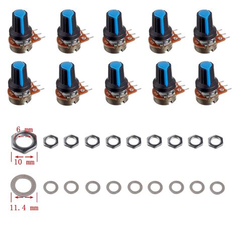 Bojack Sets B K Knurled Shaft Terminals Linear Taper Rotary