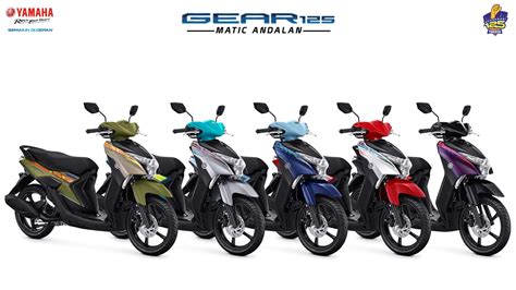 Yamaha Gear 125 Punya Warna Baru Harga Tetap Rp 18 Jutaan