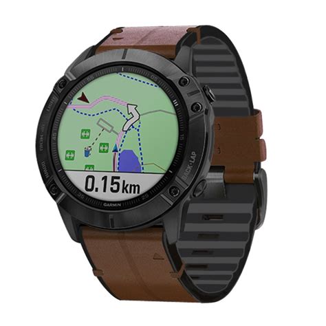 Klassisk Garmin Fenix X X Plus H Klokkeb Nd Brun Teknikkdeler No