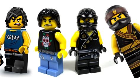 Lego Ninjago Movie Custom Cole Minifigure Youtube