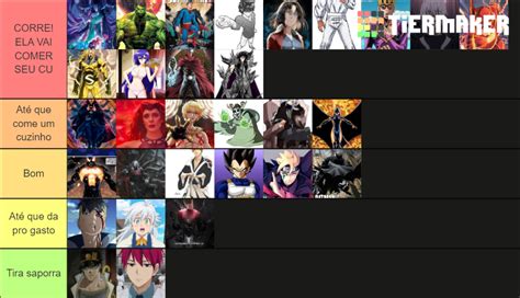 Dos Personagens Tier List Community Rankings Tiermaker