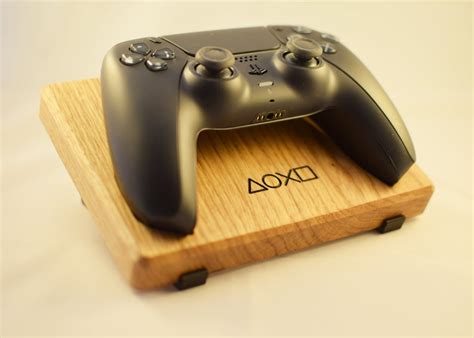 PS5 Dualsense Wooden Controller Display Stand Holder Oak Etsy