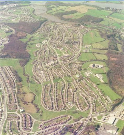 Post War Housing At Ernesettle Plymouth Hoe Devon England Coastal