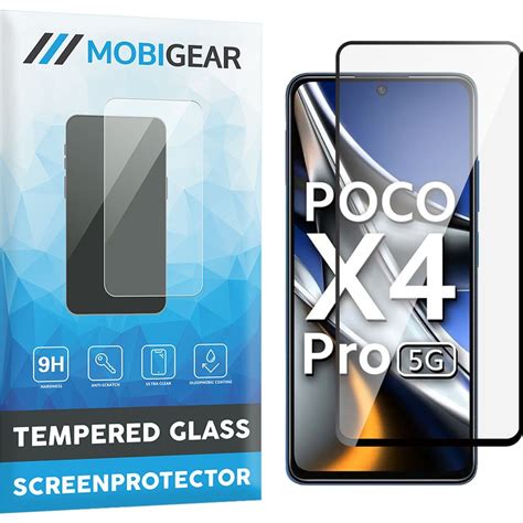 Mobigear Premium Poco X Pro G Glazen Screenprotector Case