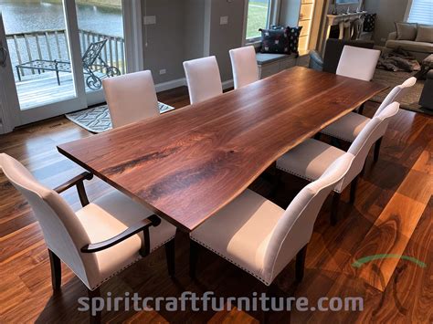 Live Edge Dining Room Table