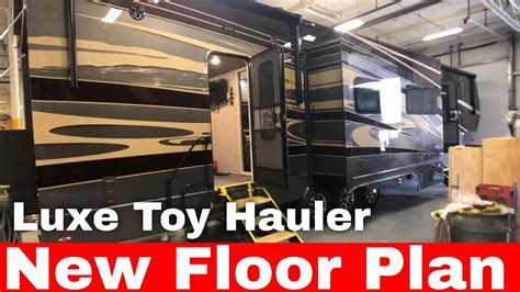 Luxury 5th Wheel Toy Hauler Floor Plans Two Birds Home