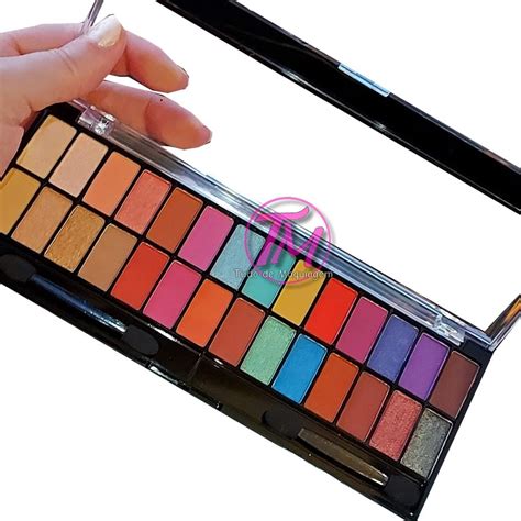 Paleta De Sombras Cores Belle Angel B Tudo De Maquiagem