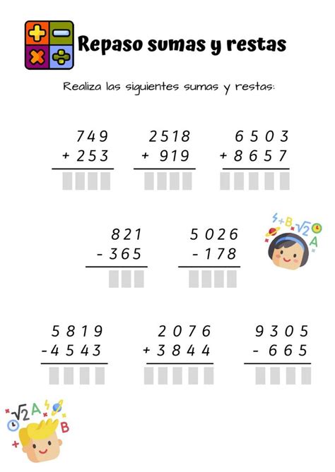 Sucesiones De Sumas Y Restas Worksheet Mathematical Logic Word NBKomputer