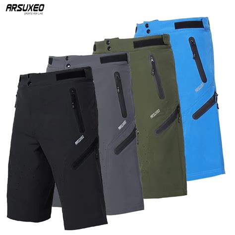 Pantalones Cortos De Ciclismo Para Hombre ARSUXEO Pantalones Cortos