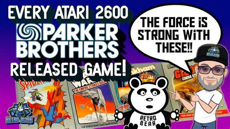 EVERY Parker Brothers Atari 2600 Released Game YouTube